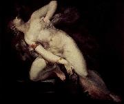 Johann Heinrich Fuseli Die Sunde, vom Tod verfolgt oil